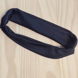 Handmade Navy Tech Headband